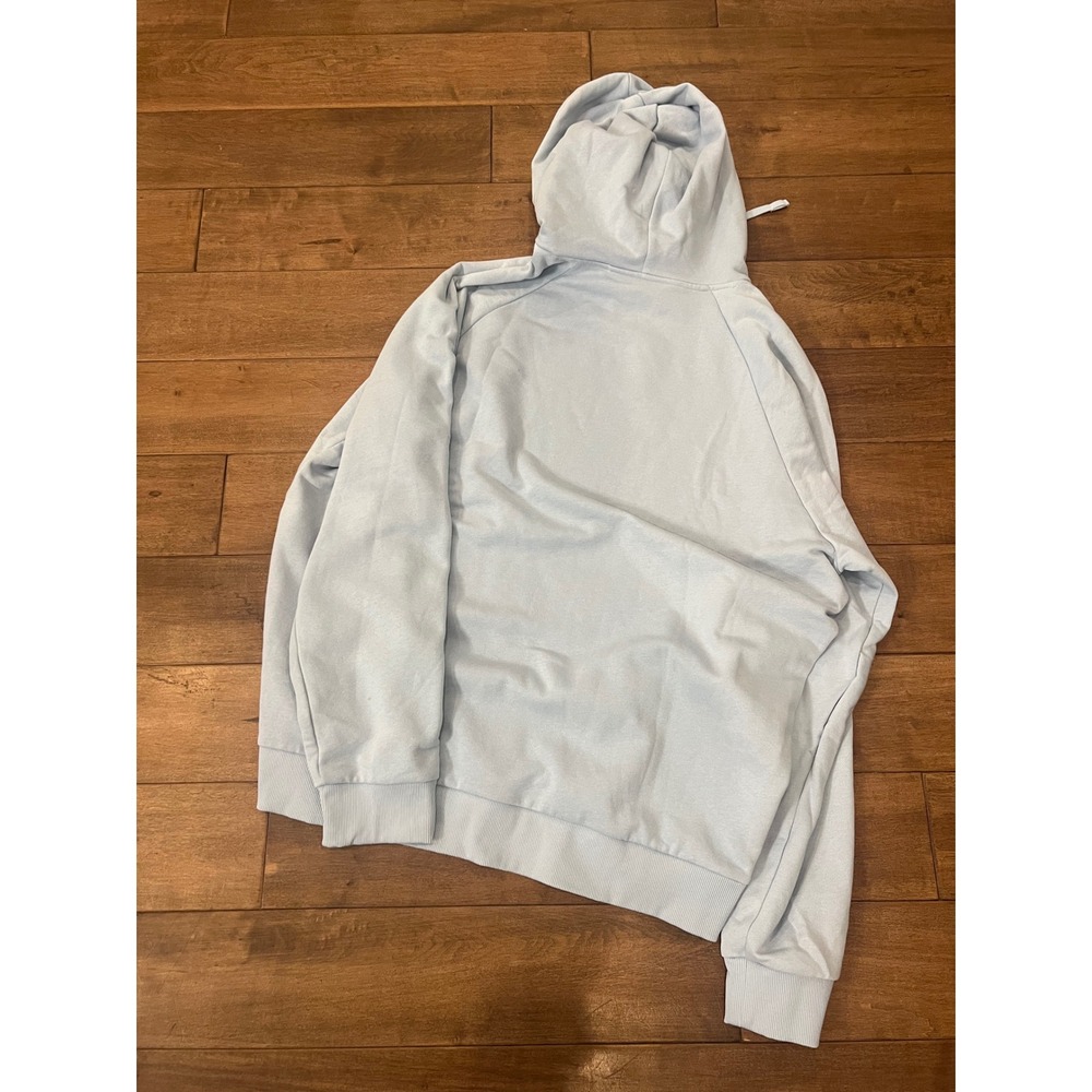 Under Armour Mens Rival Fleece Hoodie Light Blue 2XL 1379757 AVY Loose Fit NWT - Picture 5 of 5